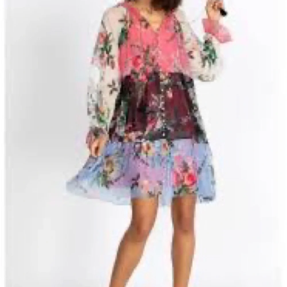 Johnny Was Adore Silk Mini Dress NWOT SIZE S - Picture 2 of 14